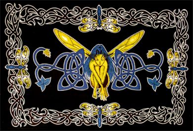 celtic fairy tapestry