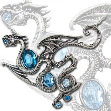 Aqua Dragon Pendant