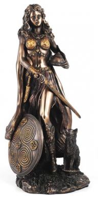 Norse Goddess Freya Statue